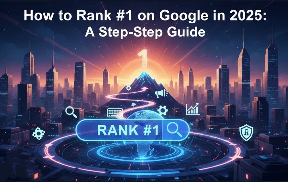 How to Rank #1 on Google in 2025 - Complete Step-by-Step Guide