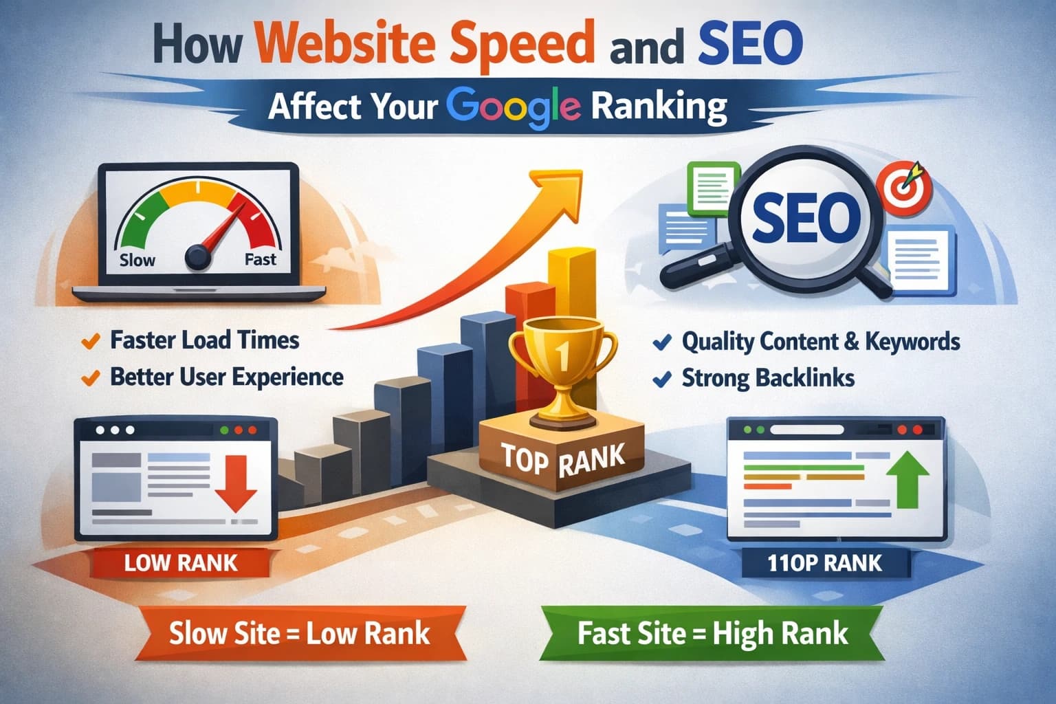 How Website Speed and SEO Affect Your Google Ranking